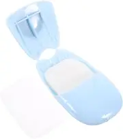 Innovative Hand Washing Soap Box of 50 Disposable Soap Tablets for Travel Office and Home Use