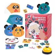 Expression Puzzle Wooden Expression Matching Block Puzzle toy Face Change Cube