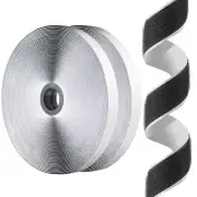 1 Inch x 82 Feet Hook and Loop Tape Sticky Back Roll Strong Self Adhesive Str...