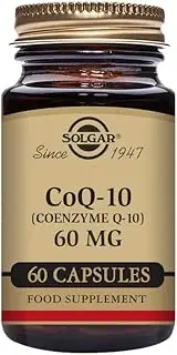 Solgar Vegetarian CoQ-10 Vegetable Capsules, 60 mg, 60 Count