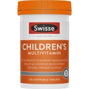 Swisse Children's Ultivite Multivitamin 120 Chewable Tablets