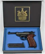 PISTOL GUN PRESENTATION CUSTOM DISPLAY CASE BOX for MAUSER P38 walther pp ppk