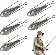 Lead Weights for Fishing, Weight of Fishing, Long Tail, Multipurpose, Lead Weights, Outdoor Supplies, User-friendly Fish Fights for Freshwater and Saltwater