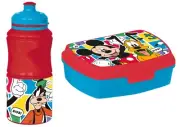 Mickey Mouse Disney Set Lunch Box + Drinking Bottle Children Gift Set