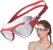 Swimming Goggles,Swim Goggles Anti-Fog Protection | Leak-Proof Clear Vision Adjustable Pool Glasses for Sports Diving Women Outdoor Activities Training Beach Adults Snorkeling