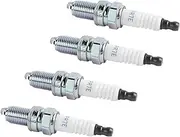4 Packs Spark Plug Compatible With Harley Davidson Sportster XL 883 1200 XL883 XL1200 Compatible With Fiat 500 L4 1.4L DCPR7E 3932