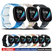 Fitbit Versa 3 4 Sense 2 Anti-Lost Silicon Replacement Wristband Watch Band Au