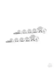 Paparazzi Put a Pin In It Silver Hair Clip - New