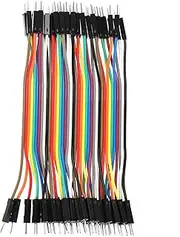 Colorful and Jumper Wires Kit 3pcs 10cm 40pin M to F/M to/F for Breadboard Construction or Repair, Copper Wires Separable in 10 Colors