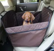 Waterproof Dog Car Seat Cover Puppy Travel Mat 1/2 Rear Seat Protector Hammock