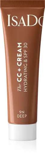 Isadora Cc + Cc Cream Moisturizing Spf 30 Color 9N Deep 30 Ml