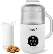 Nut Milk Maker, Lyeef 800Ml Automatic Soy Milk Maker, Almond, Coconut, Oat, S...