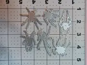 Universal Thin Metal Die Cut Tool Spider Tarantula pet Halloween black widow web