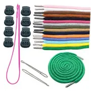 Markeny 30Pieces Replacement Drawstrings Drawcords 8 Pieces Cord Locks for