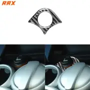 Central Cigarette Lighter Cover Carbon Fiber Decal For Mini Cooper R50 R53 05-06 (for: Mini)