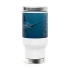 Blue Marlin Stainless Steel Travel Mug - 14oz Fish Design