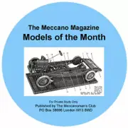 Meccano Magazine 'Models of the Month' on CD