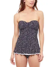 Profile by Gottex Bash Bandeau Swimdress One-Piece