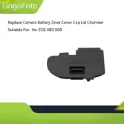 Camera Battery Door Cover Cap Lid Chamber Replacement for EOS 50D 40D