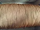 10 Meters - Light Brown Venetian Blind Cord 50-63mm Timber Cedar PVC Wood Slats