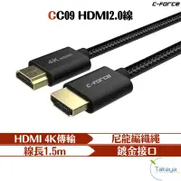 在飛比找蝦皮商城優惠-C-FORCE CC09 HDMI2.0 4K 影音傳輸 尼