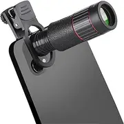 32X Telephoto Mobile Phone Lens for iPhone and Android, Zoom Cellphone Camera Lens with Phone Clip for Picture Video Taking