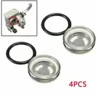 Simplify Maintenance with This Set of Four 12mm Motorcycle Sight Glasses