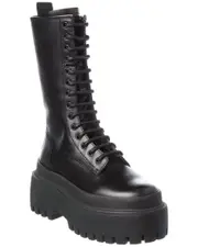 Dolce & Gabbana Leather Combat Boot