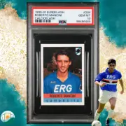 Calcioflash 1991 Euroflash | PSA 10 Roberto Mancini | #284