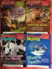 4 SCHOLASTIC READER FEBRUARY 2017 WASHINGTON GROUNDHOG SEGREGATION SHARKS GR 1