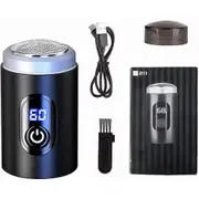 Mini Electric Shaver Men Portable Electric Beard USB Rechargeable Razor Trimmers All plastic body