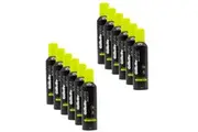 12PK Gillette Labs Skin Care Quick Rinse Mens Shave/Shaving Foam/Gel 240G Black