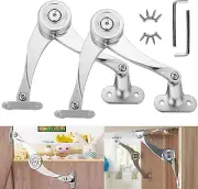 2 Pack Lid Support, Lid Support Hinge, Toy Box Hinges Soft Close, Support up to