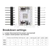 TB67S109 Stepper Motor Driver Module Maximum 4A Current Drive for 42/57 Motors
