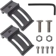 1Set LED Light Bar Mounting Bracket Car Work Lamp Bracket for Flexible Beam Positioning Durable Sliding Base for Easy Installation Fit for Various LED Light