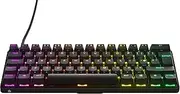 SteelSeries Apex Pro Mini HyperMagnetic Gaming Keyboard – World’s Fastest Keyboard – Adjustable Actuation – Compact 60% Form Factor – RGB – PBT Keycaps – USB-C​ - English QWERTY Layout