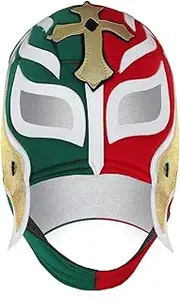 REY MISTERIO Lucha Libre Wrestling Mask (PRO - Fit) Costume Wear by Make It Count, Medium