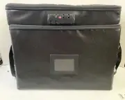 Fireproof Doc Safe Box Case & Lock Water-resistant Organizer Storage Portable