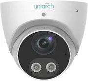Uniarch 8MP HD Intelligent Light and Audible Warning Fixed Eyeball Network Camera