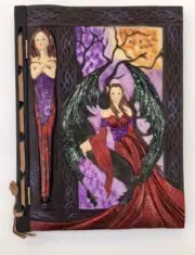 Fairy Journal 3D & Fairy Pen Hardcover Spellbook Diary Perfect Gift Notebook DIY