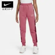 Nike Girls Sportswear Club Fleece Pants Iconclash Pink Swoosh Sparkle Logo XL