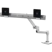 Ergotron Desk Mount for Monitor - Polished Aluminum (45489026)