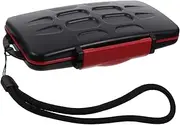 TEHAUX Shockproof Memory Card Box Card Holder Case for 12 12 Camping Storage Case