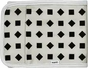 Nanit Breathing Wear Band (Small), Pebble/Black, Contact-Free Breathing & Sleep Tracking Monitor, Track Breathing Motion Sensor-Free, Real-Time Alerts, 100% Cotton, Size Small, 3-24 Months