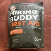 Be Smart Get Prepared Outdoor First Aid Kit, Hiking Buddy, 63 Piece Set NEW!!