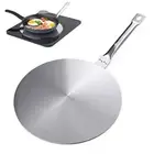 Heat Diffuser Simmer Ring Plate, Stainless Steel With Stainless Handle, Inductio