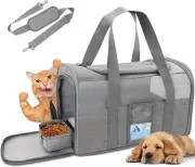 Refrze Cat Carrier,Dog Carriers for Small Dogs Medium Cats Pet Carrier up to ...