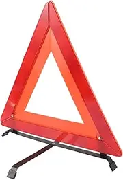 GARVALON Emergency Roadside Safety Reflective Triangle Car Truck Maintenance Plastic Sign