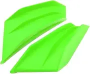 Spoiler Fit for Suzuki Fit for Honda Fit for Yamaha SMAX155 Motorcycle Spoiler Wing Winglet Aerodynamic Side Wing Fin Spoiler Motorcycle Front Bumper(Green)