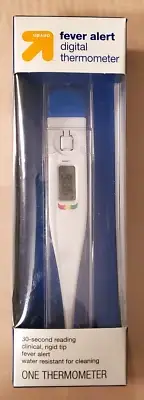 Up & Up~Fever Alert Digital Thermometer~30 Second Reading~NEW!